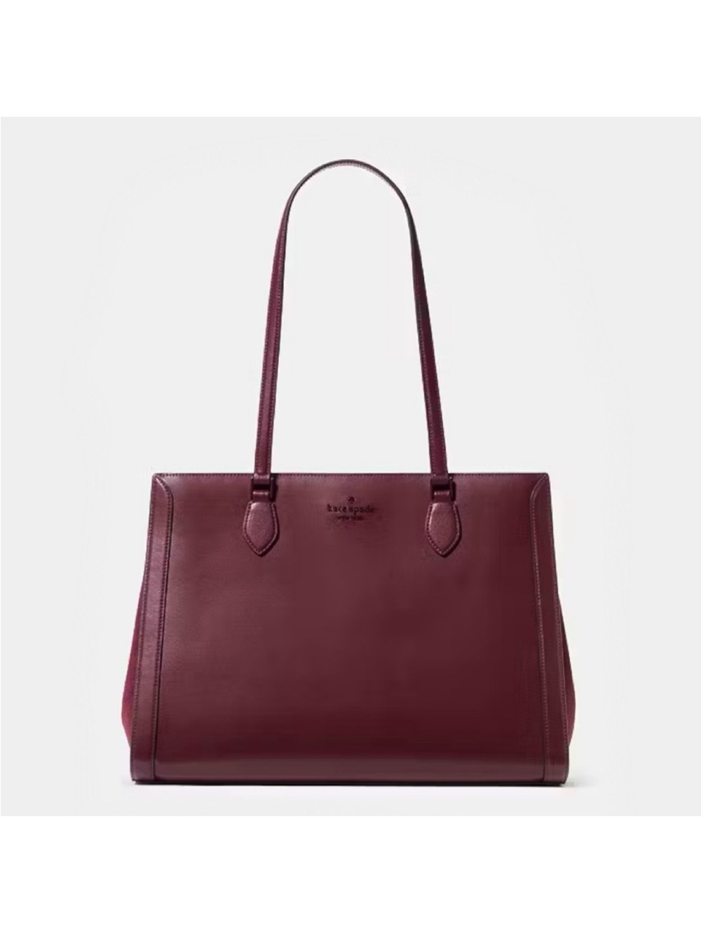 kate spade Burgundy Leather Tote